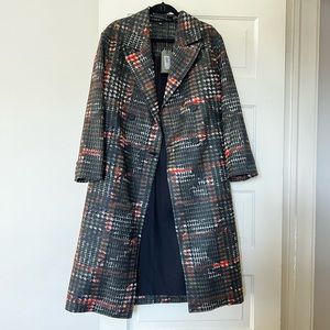 NWT All Saints Lottie Double Breasted Coat Sz 4